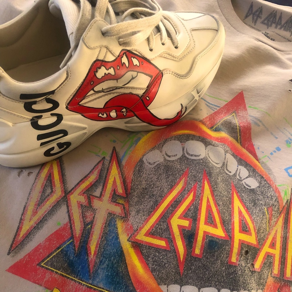 Gucci Sneakers (Shirt NOT INCLUDED)